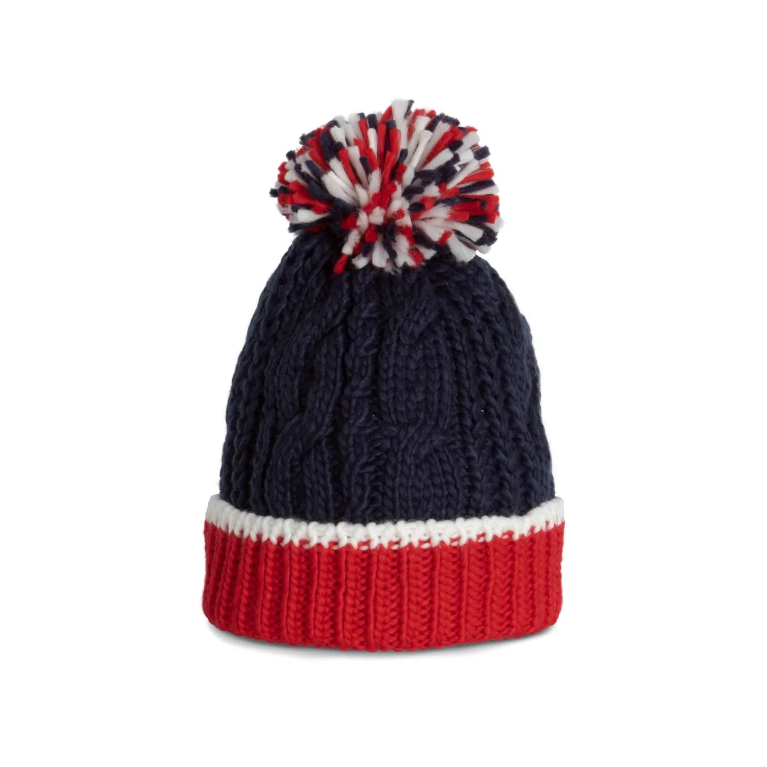 K-UP Kötött sapka sapká Red/White/Navy