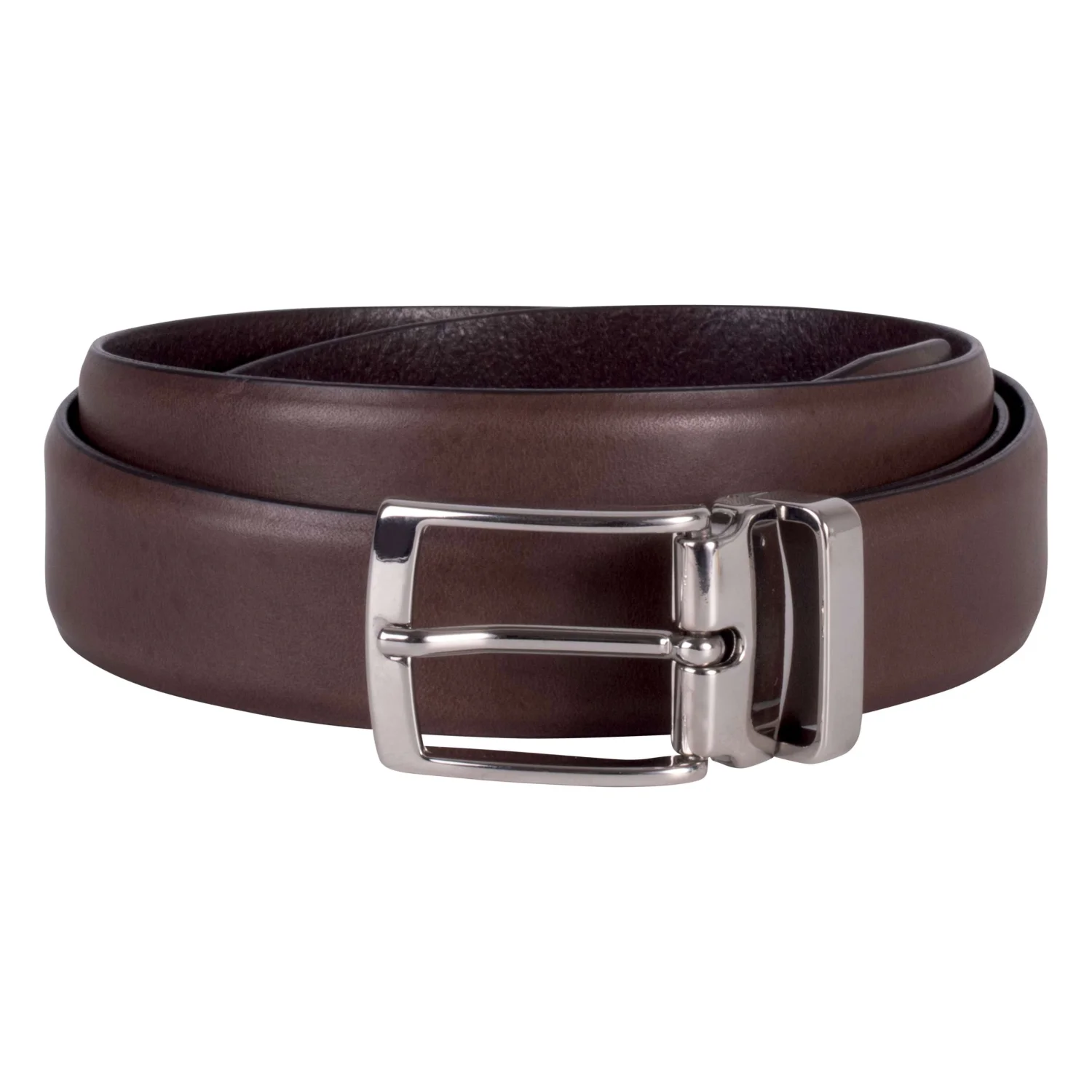 K-UP Bőröv - 30 mm széles Dark Brown