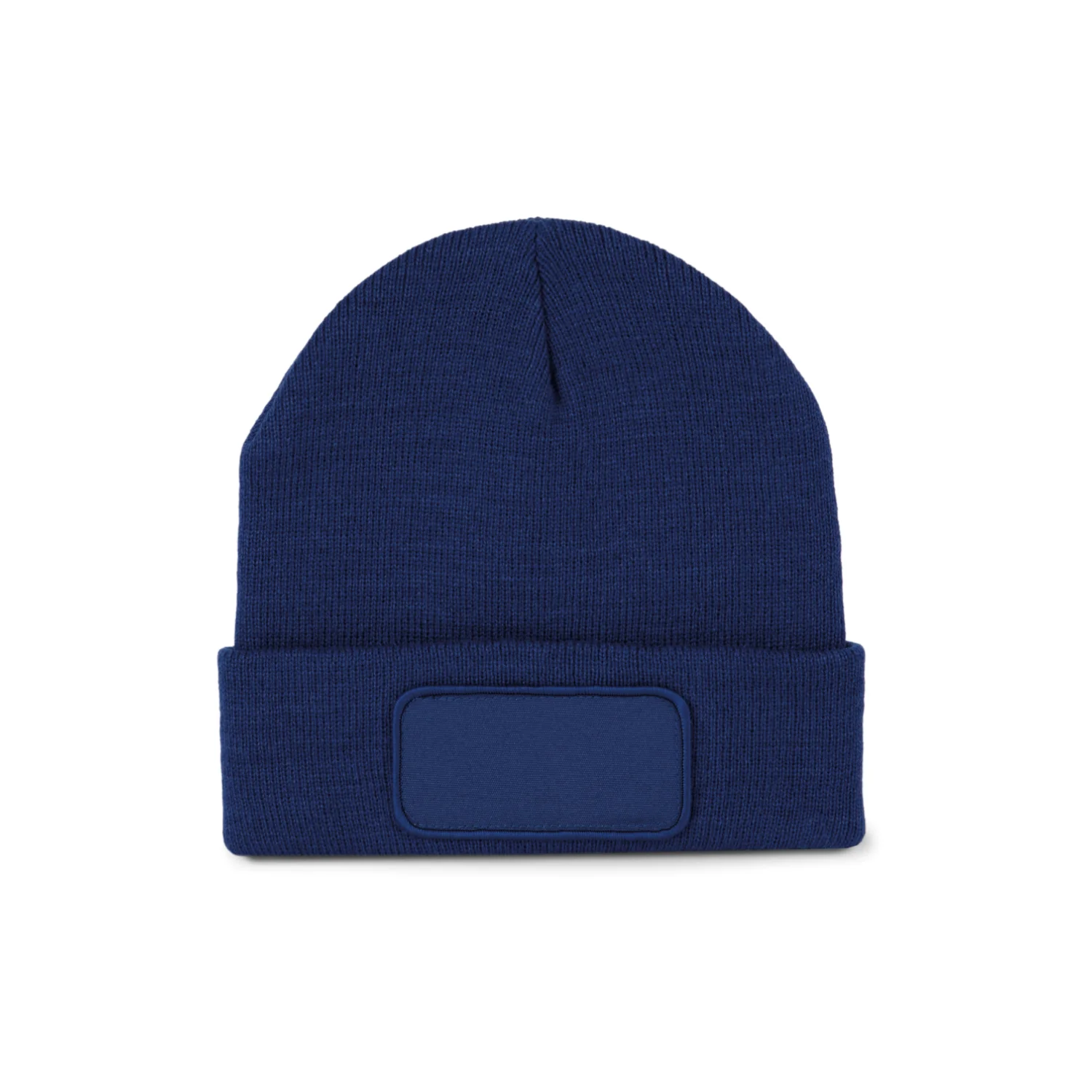 K-UP Kötött sapka felvarróval sapká Royal Blue