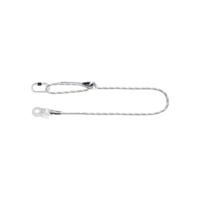 Kratos 2 m hosszú rögzítőpánt +munkapozícionáló, +2 csavaros acélkarabiner, 17mm nyitótávolsággal rögzítés és tartozék