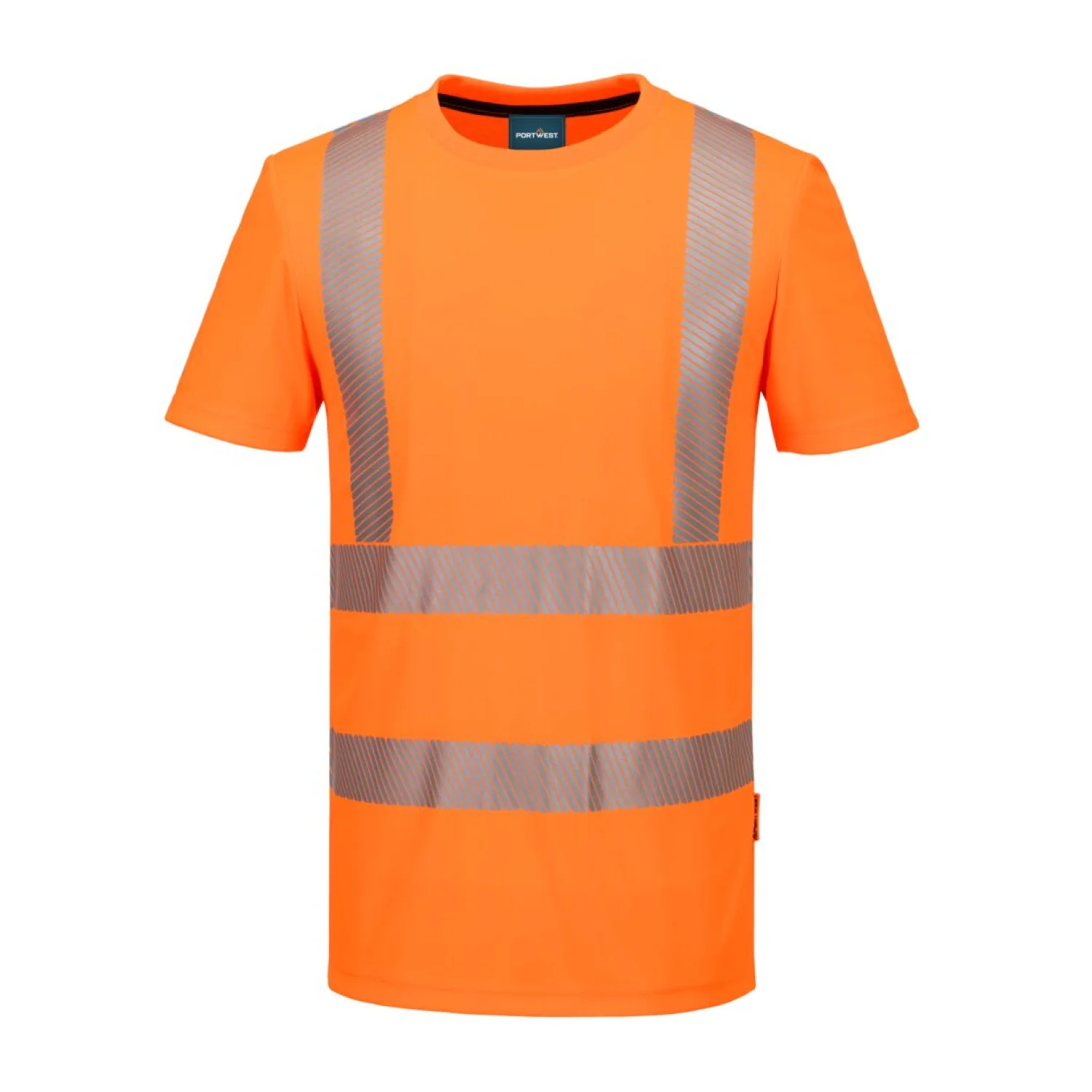 Portwest KX3 Hi-Vis sport póló S/S Narancs
