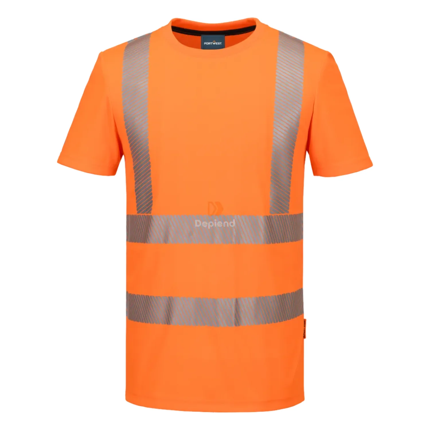 Portwest KX3 Hi-Vis sport póló S/S narancssárga