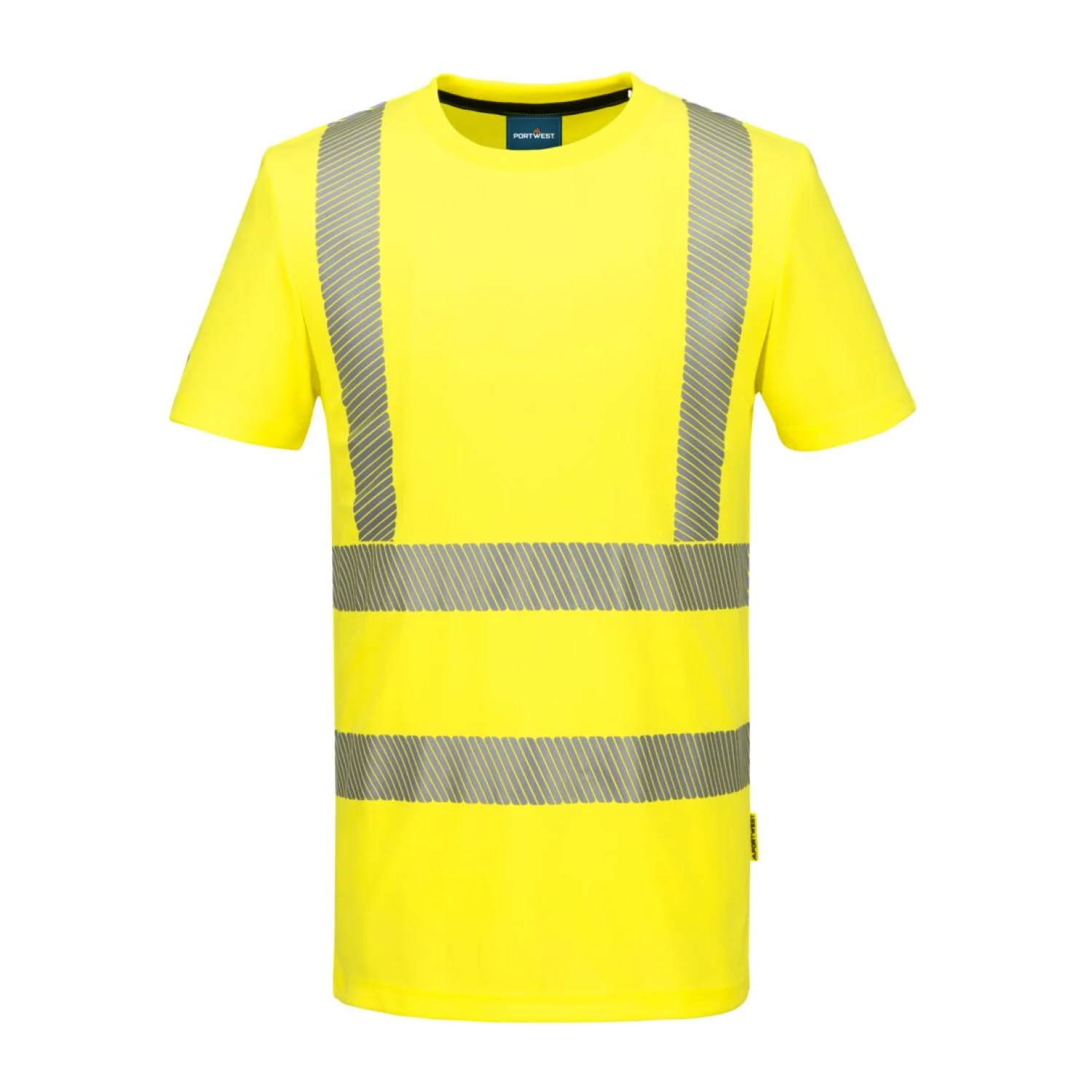 Portwest KX3 Hi-Vis sport póló sárga