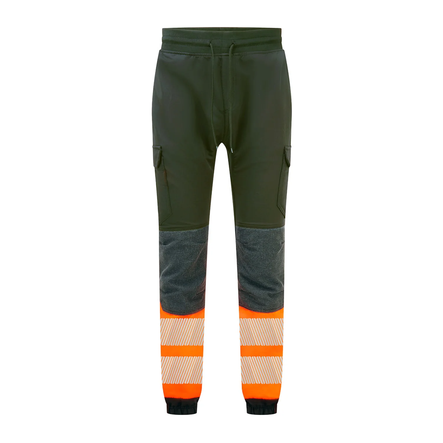 Portwest PW3 Hi-Vis Flexi Class 2 jólláthatósági munkaruha Fekete/Narancs