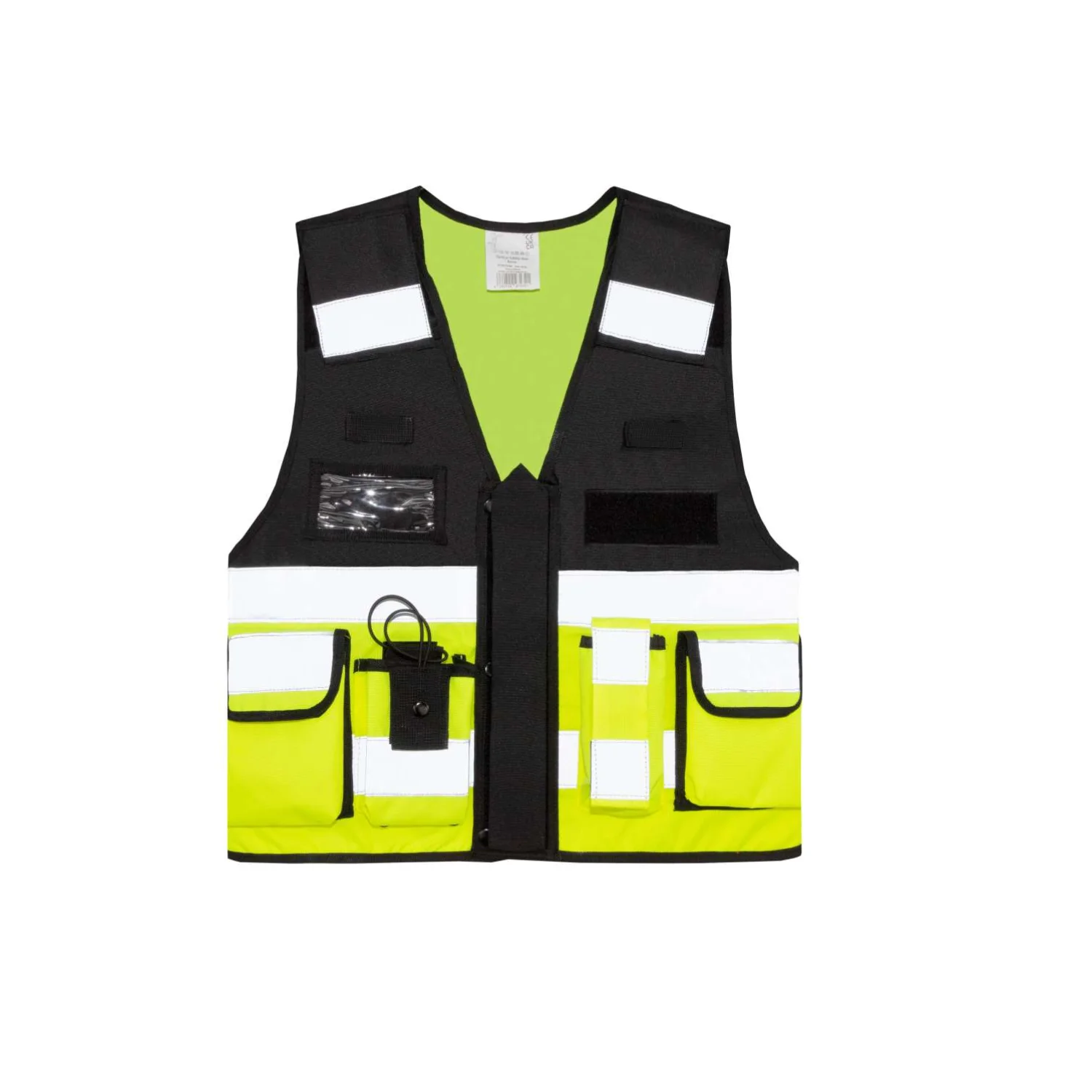 Korntex Taktikai biztonsági mellény "bonn" Hi-Vis Yellow/Black