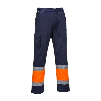 Portwest Hi-Vis könnyű, kéttónusú Combat nadrág