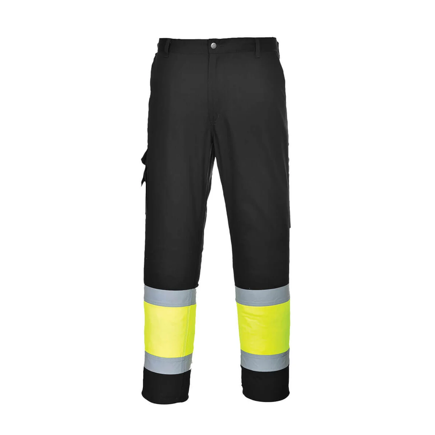Portwest Hi-Vis könnyű, kéttónusú Combat nadrág Sárga/Fekete