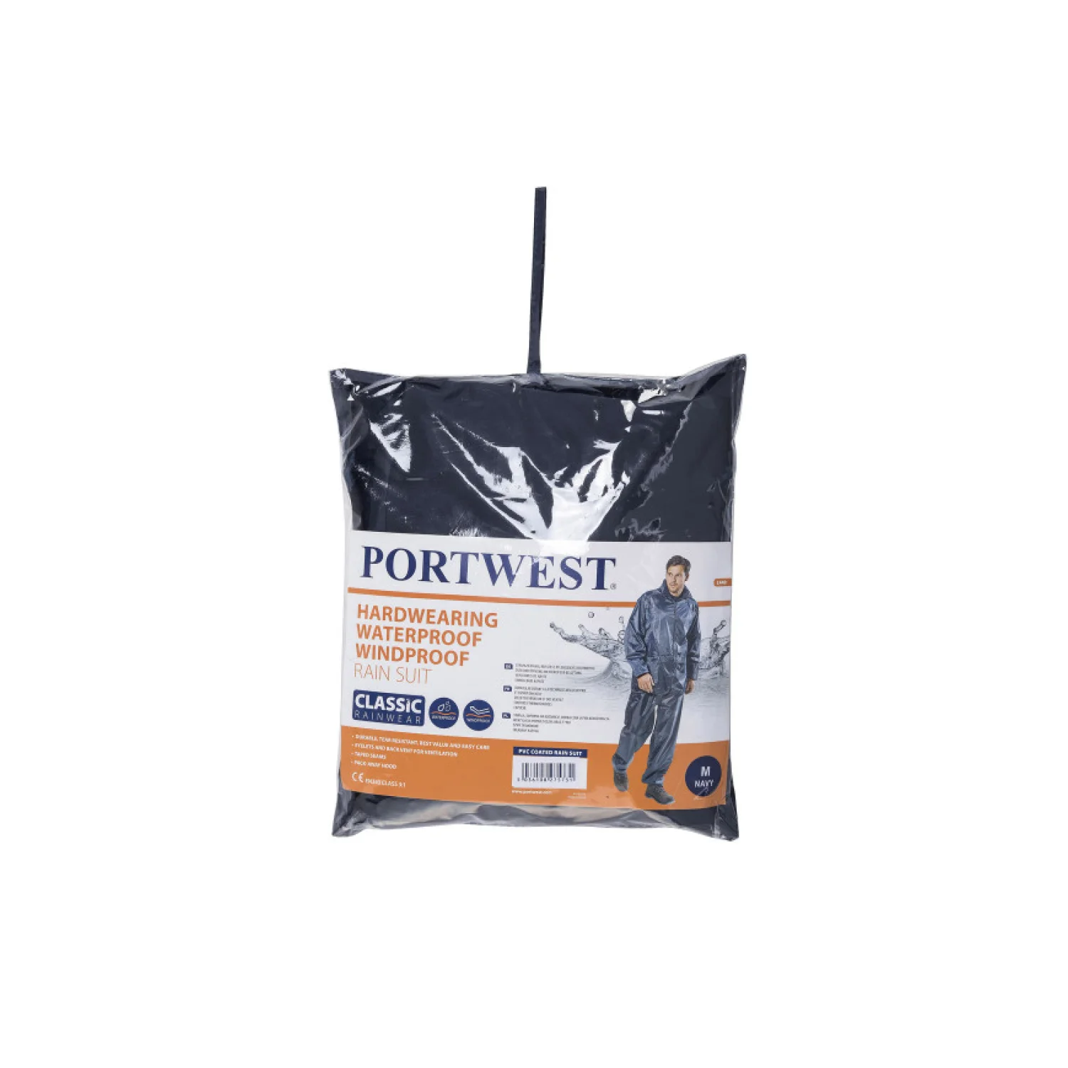 Portwest Classic esőruha (2 részes öltöny) tengerészkék