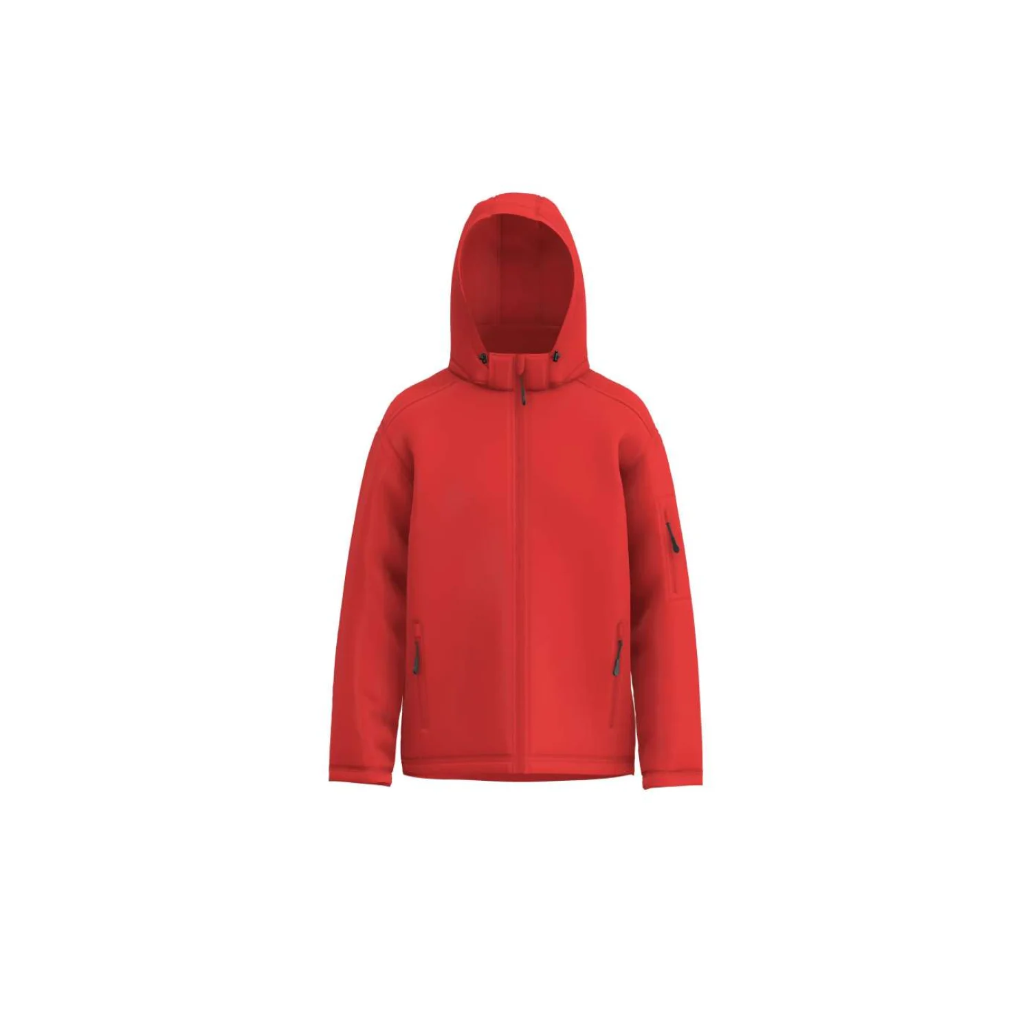 Legend Classics Férfi 3 rétegű levehető kapucnis softshell dzseki Red