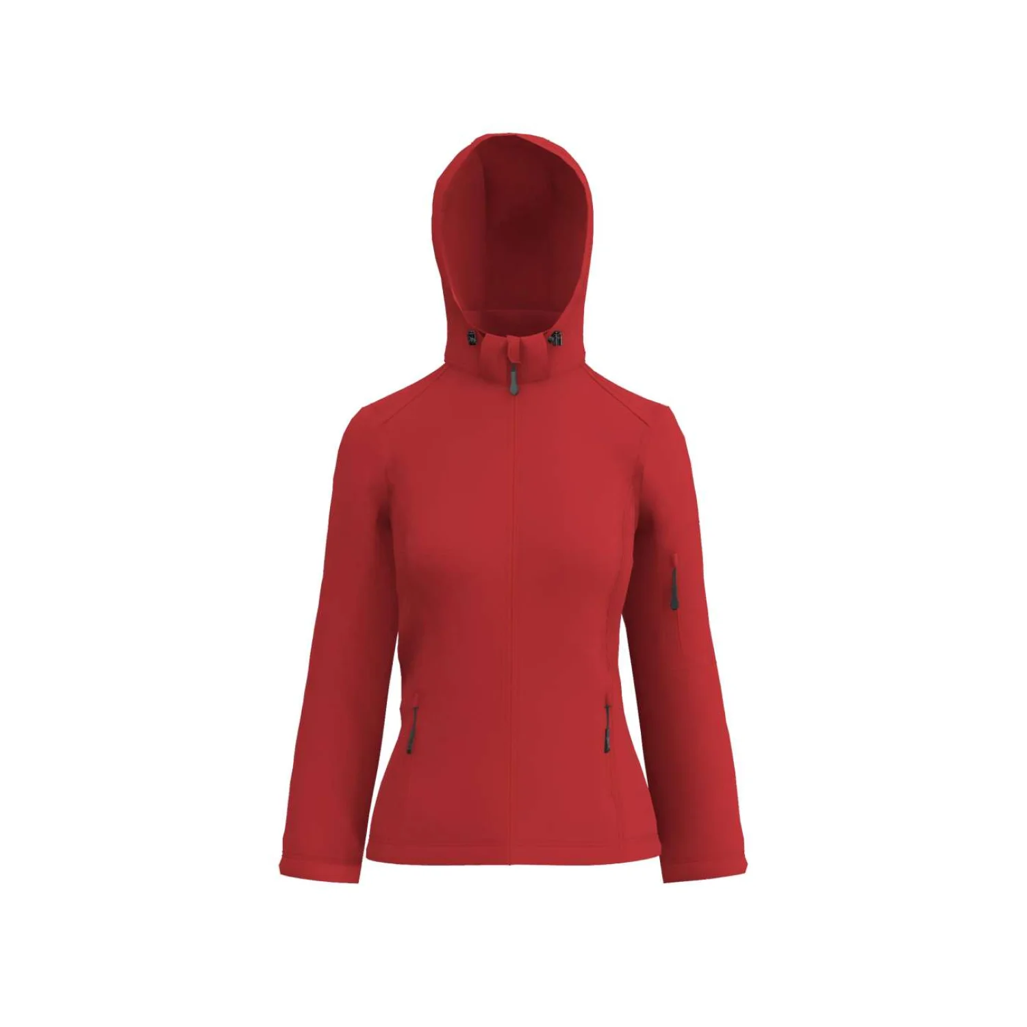 Legend Classics Női 3 rétegű levehető kapucnis softshell dzseki Red