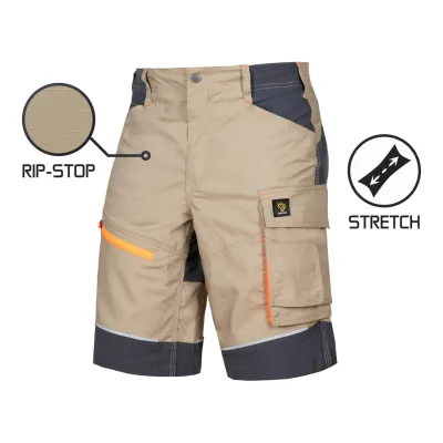 PROCERA rövidnadrág lido spandex khaki