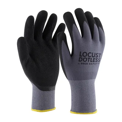 Rock Safety Nejlon/spandex szerelőkesztyű mikro habnitril tenyérmártással