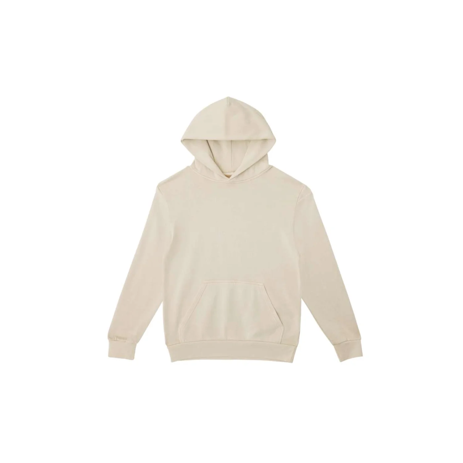 Lane Seven Garment dyed kapucnis pulóver pulóverek és kardigán Pigment French Oak