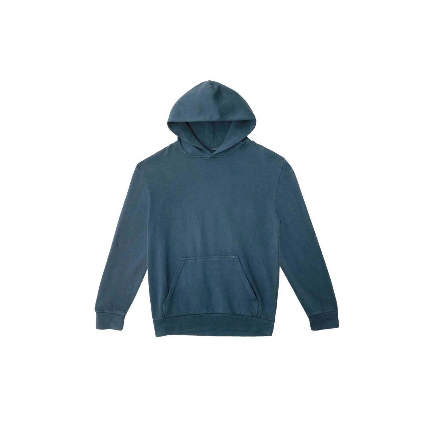 Lane Seven Garment dyed kapucnis pulóver pulóverek és kardigán Pigment Midnight Navy