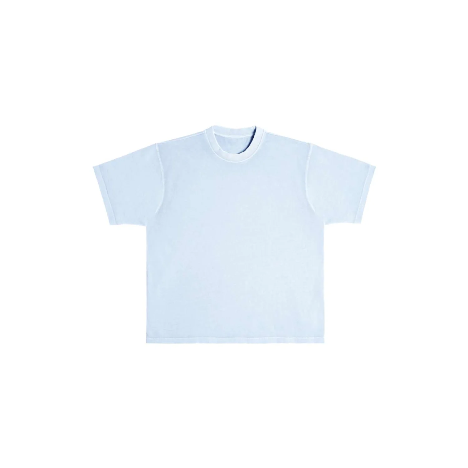 Lane Seven Garment dyed vastag póló Pigment Grape Ice