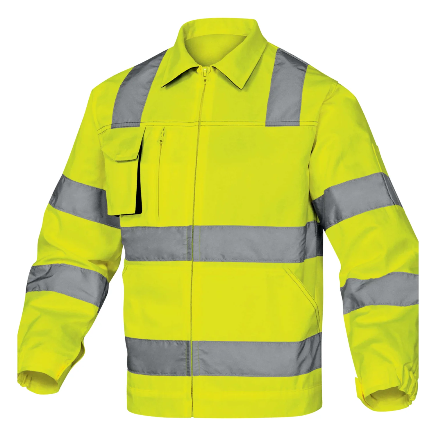 Delta Plus M2VHV kabát fluo narancs Fluo sárga-Szürke