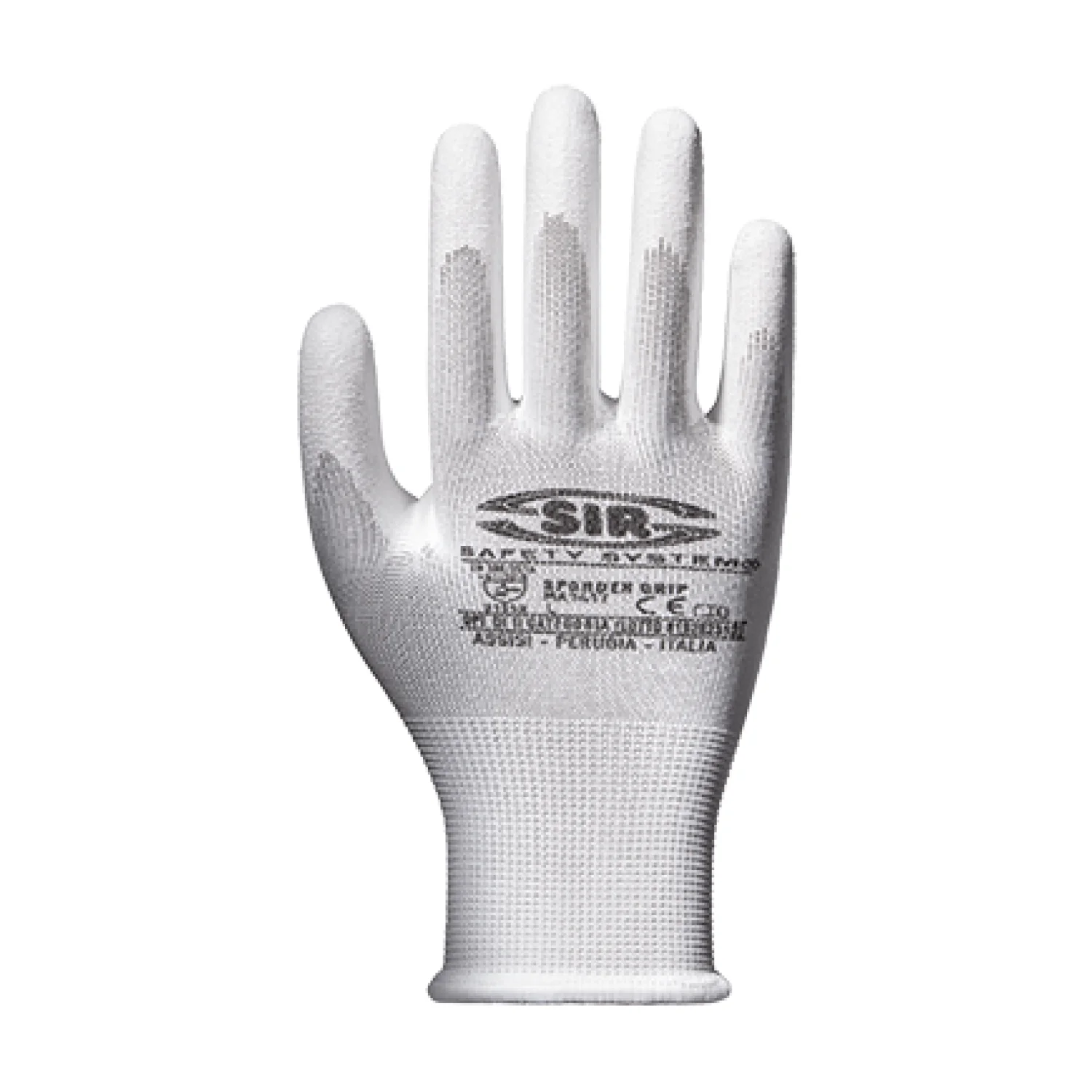 Sir Safety SPANDEX GRIP glove WHITE
