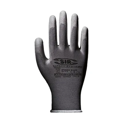 Sir Safety SPANDEX fekete kesztyű