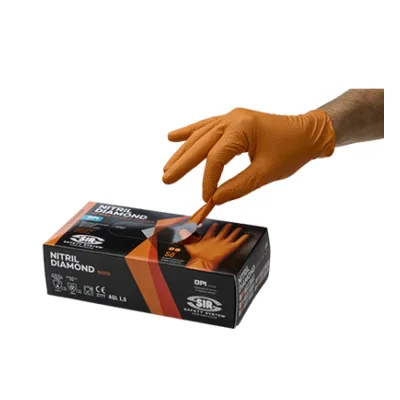 Sir Safety NITRIL DIAMOND kesztyű (50 db/doboz)