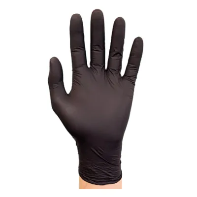 Sir Safety sötét FLEX kesztyű 100 db/doboz
