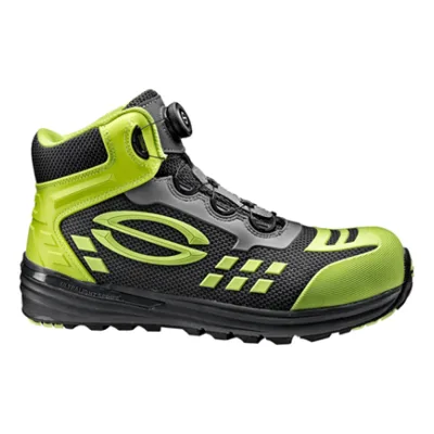 Sir Safety Ultralight lime armour shoe félcipő