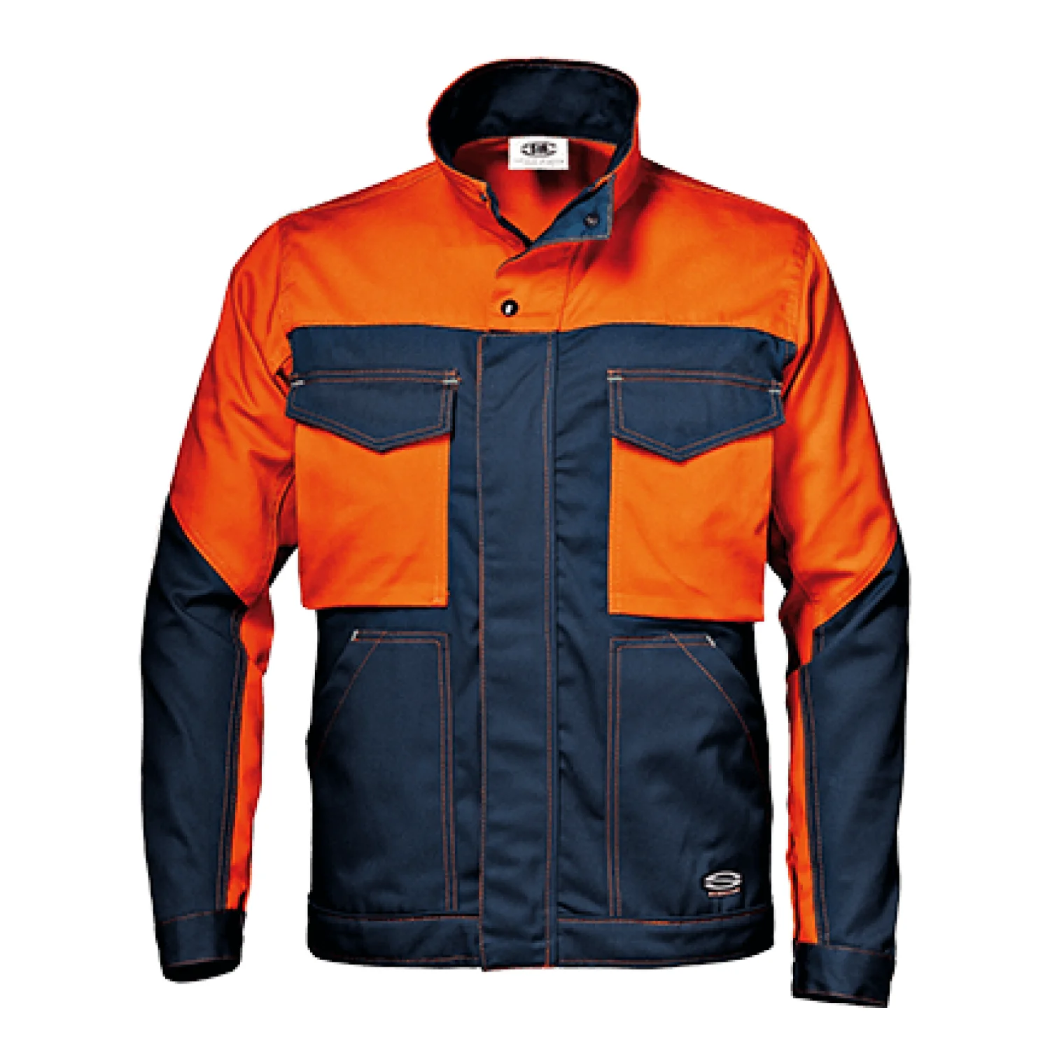 Sir Safety FUSION short jacket MASSAUA BLUE/ORANGE