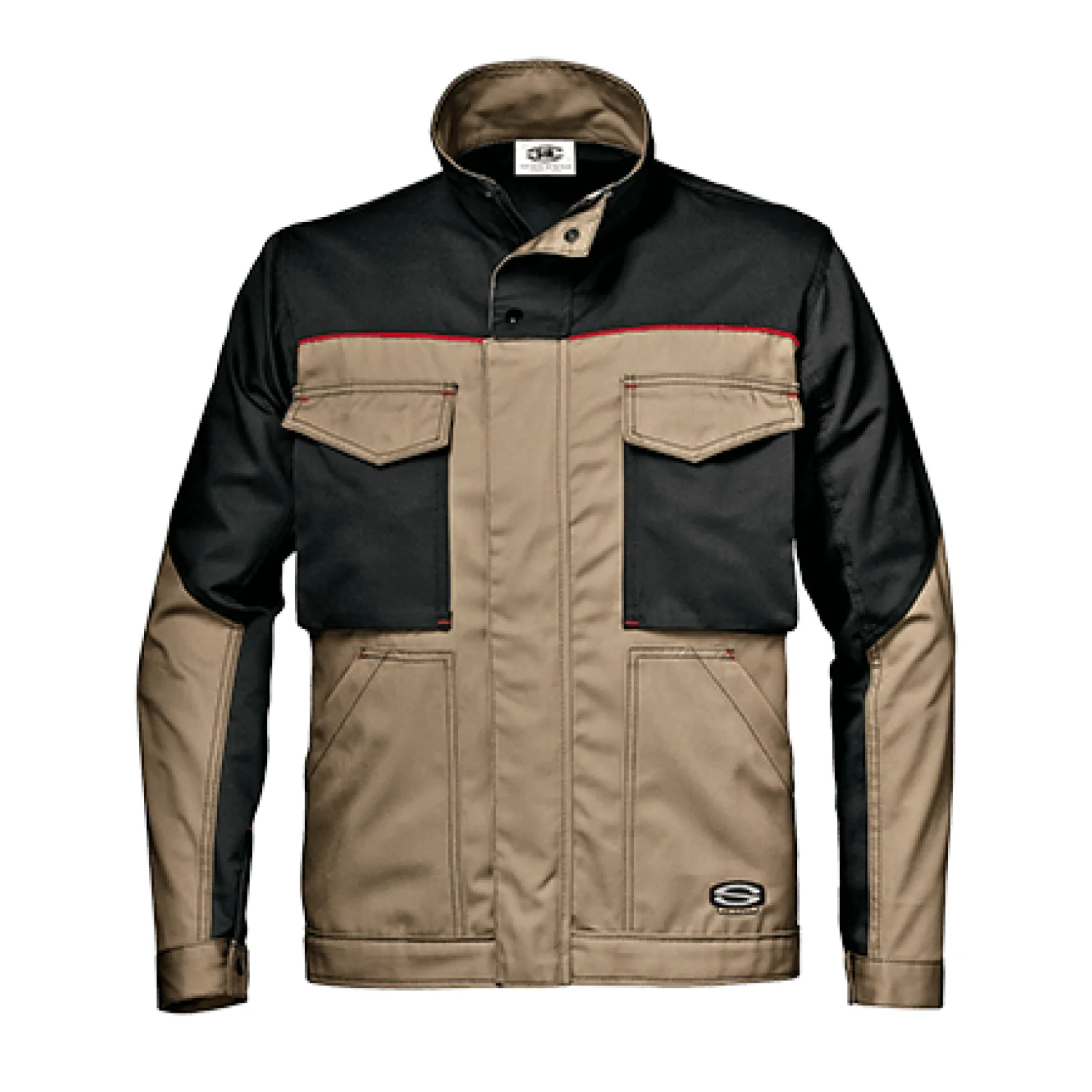 Sir Safety FUSION short jacket MASSAUA KHAKI/BLACK
