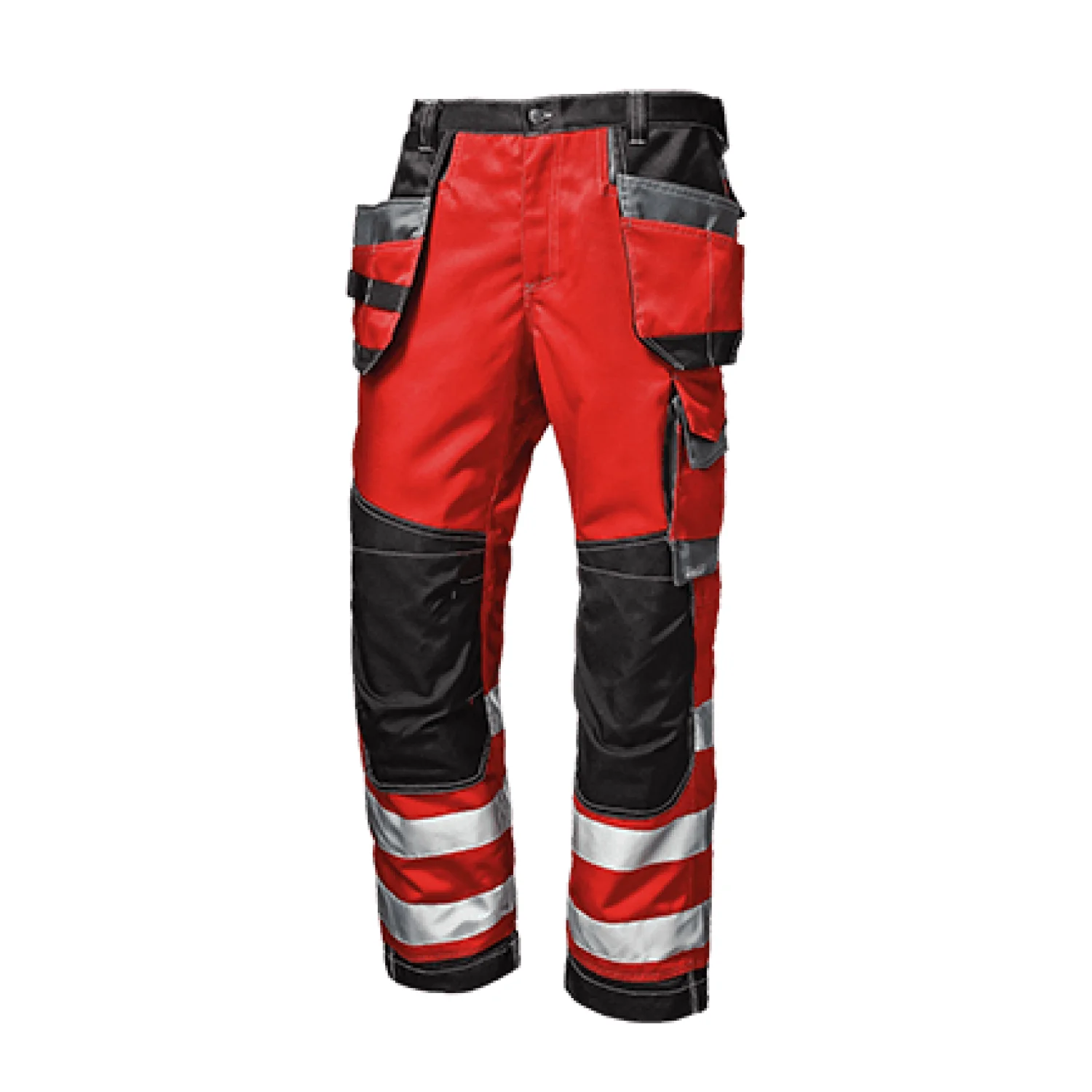 Sir Safety RUSH trousers HI-VIS RED