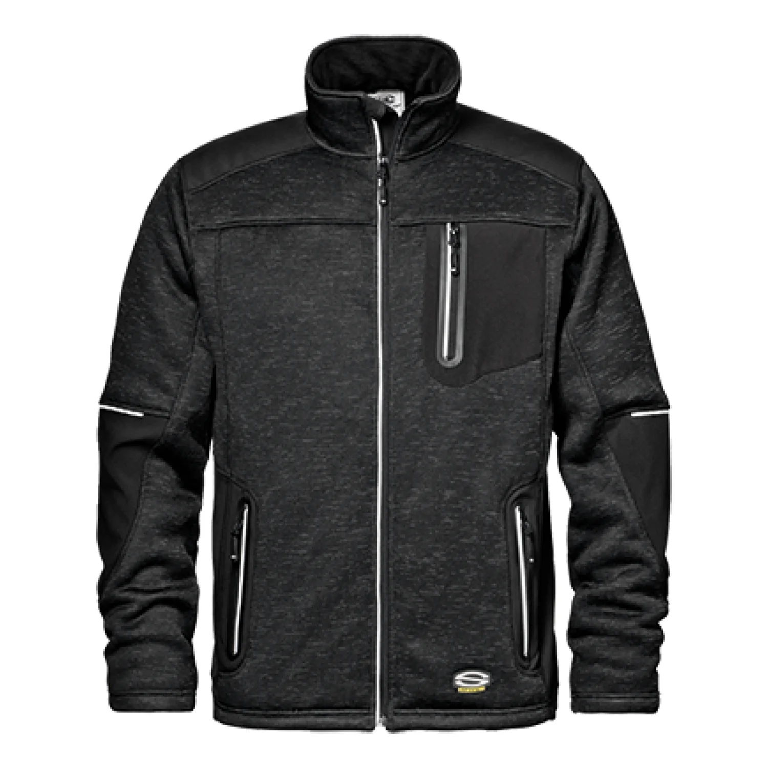 Sir Safety FIGHTER sweatshirt MELANGE BLACK