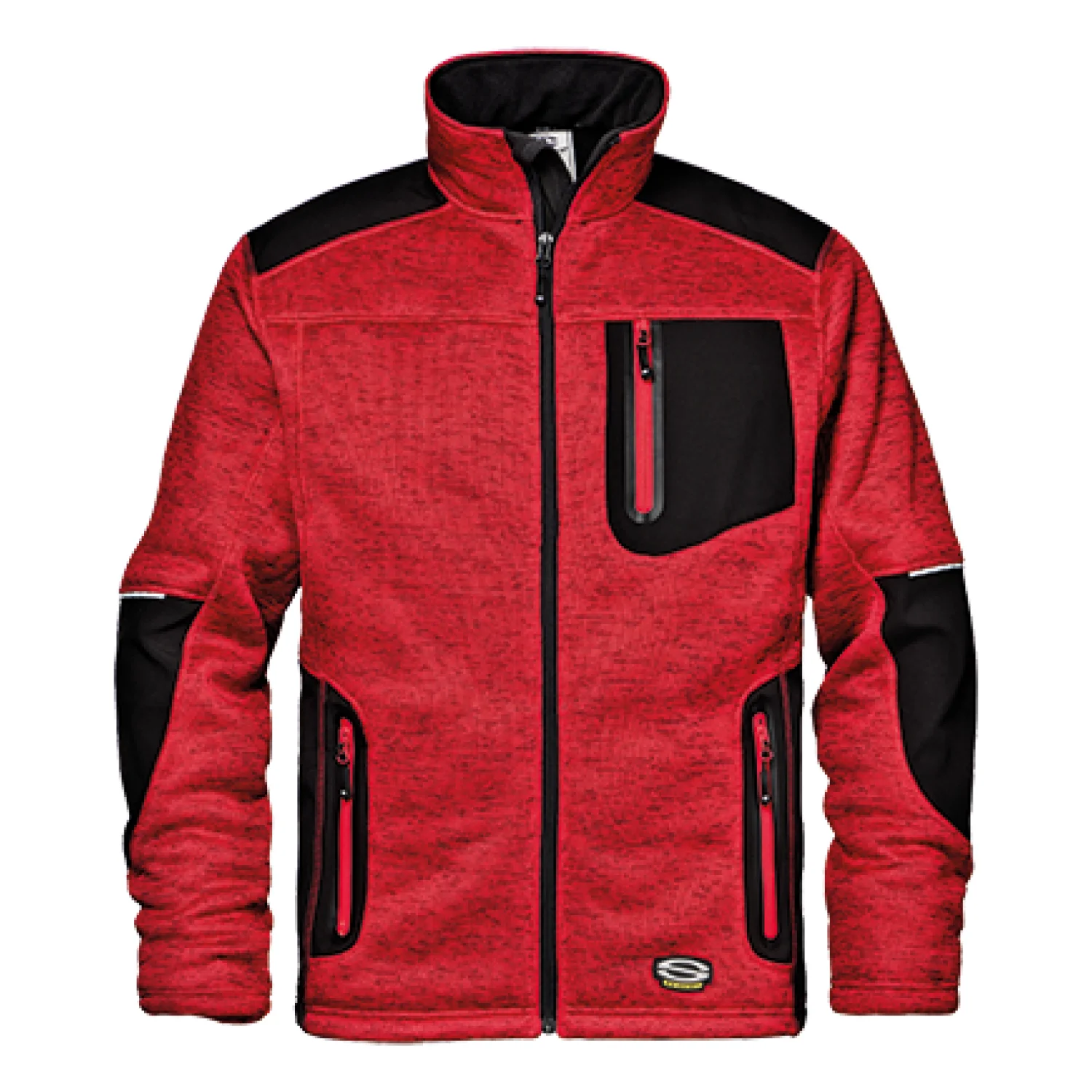 Sir Safety FIGHTER sweatshirt MELANGE RED