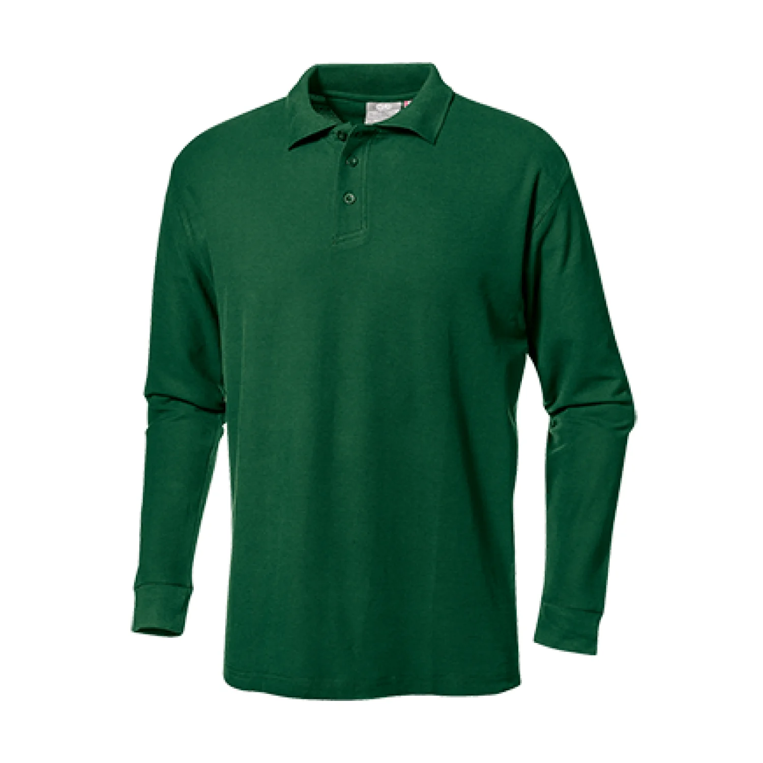Sir Safety PIQUET polo shirt long sleeve GREEN
