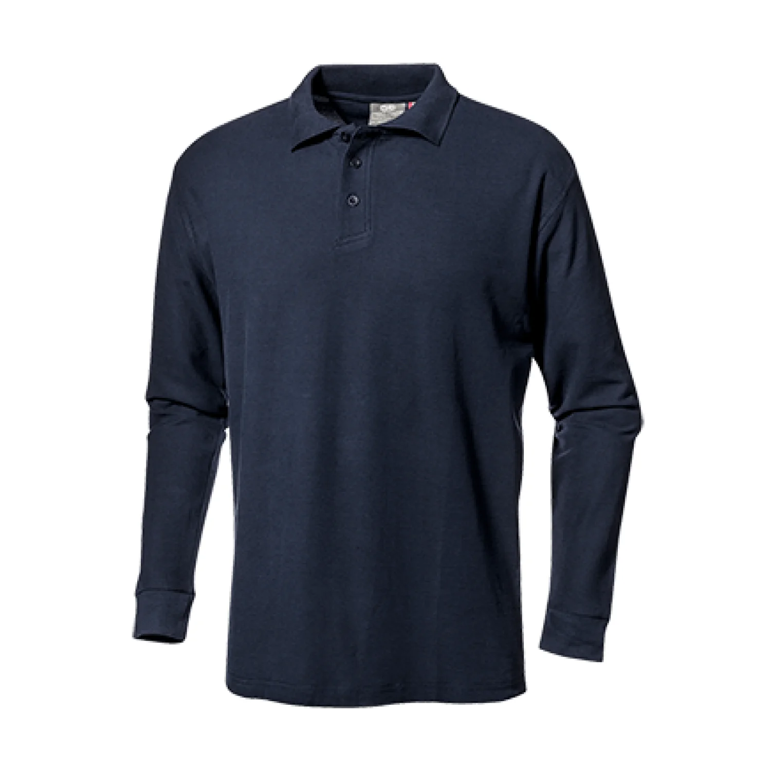 Sir Safety PIQUET polo shirt long sleeve NAVY