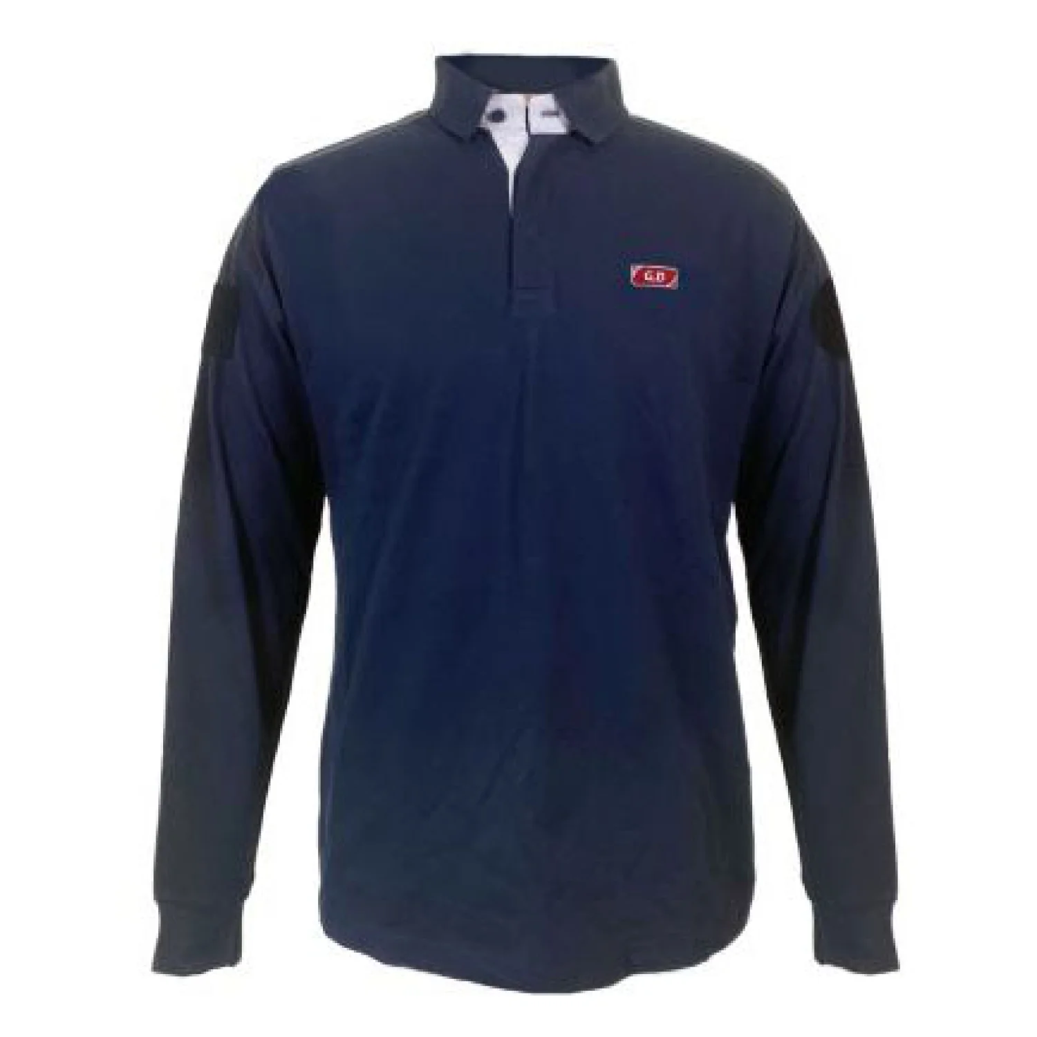 Sir Safety PIQUET polo l/sleeve GD w/embroidery BLUE