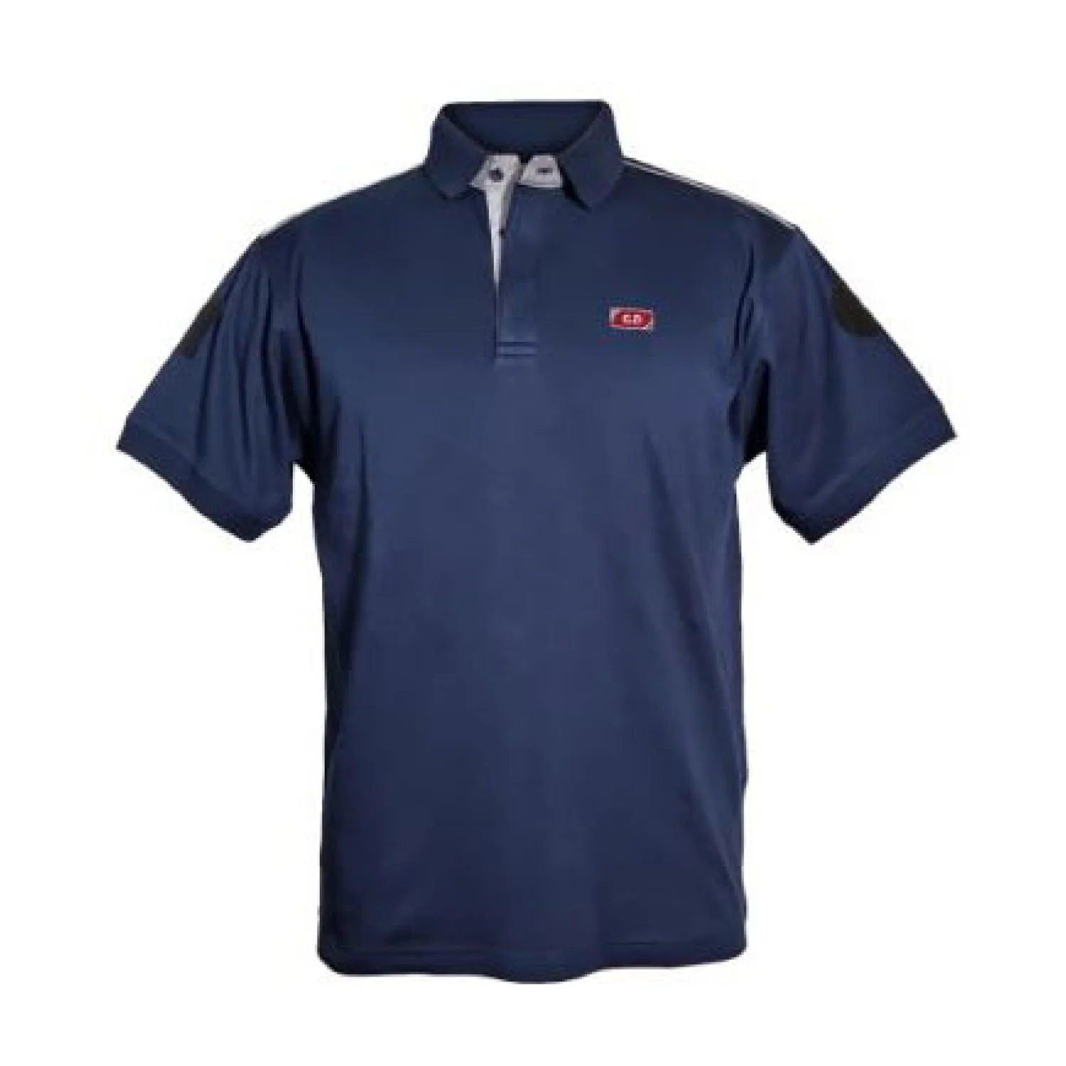 Sir Safety Interlock polo s/sleeve GD w/embroidery BLUE