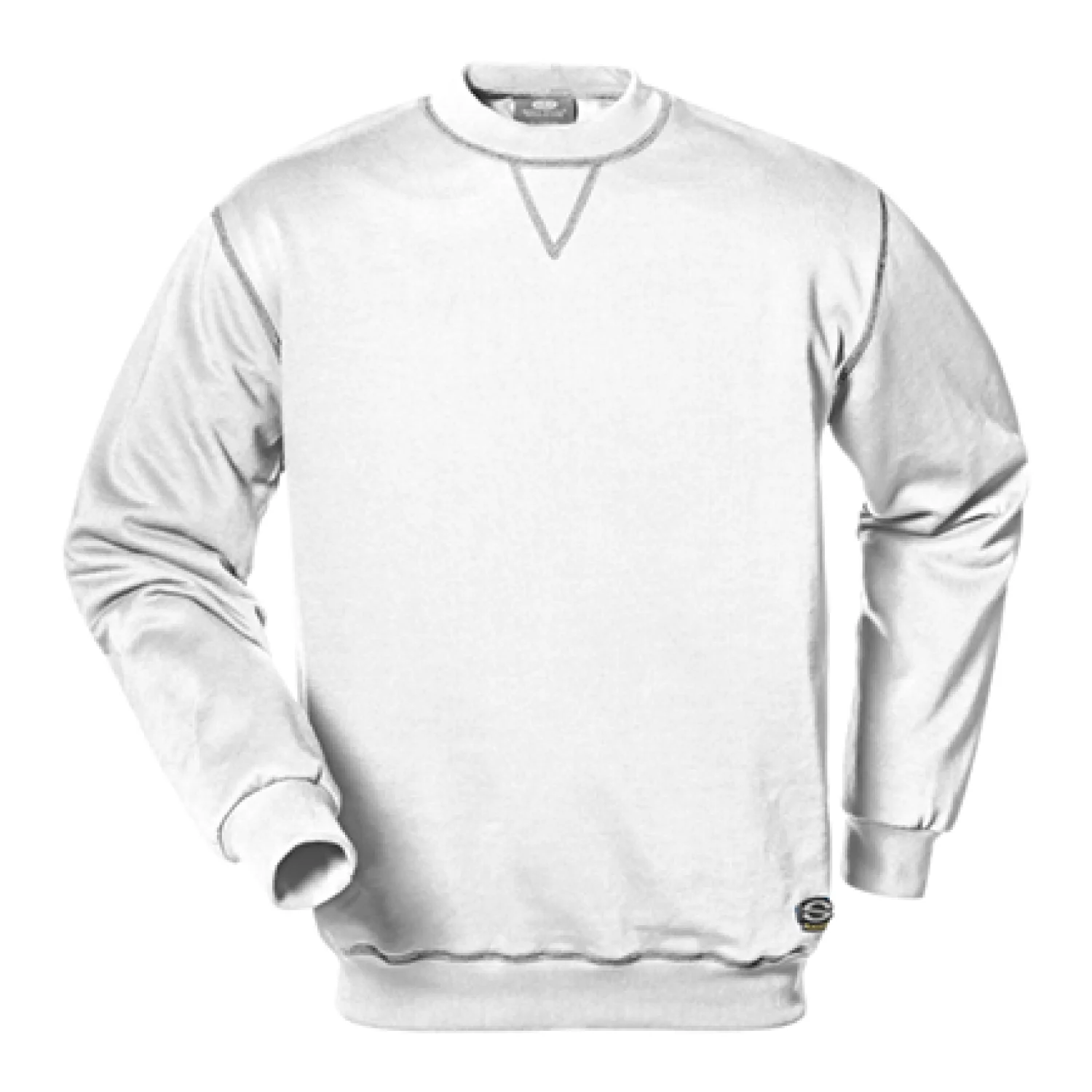 Sir Safety SIRFLEX round neck sweatshirt WHITE