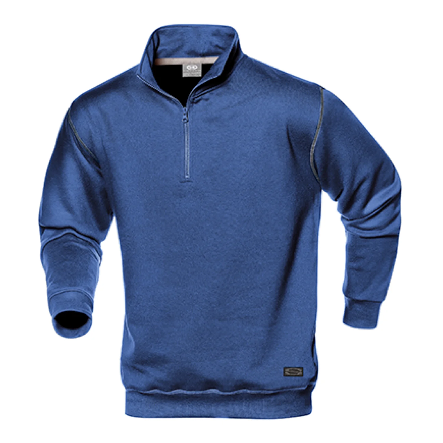 Sir Safety SIRFLEX zip collar sweatshirt ROYAL