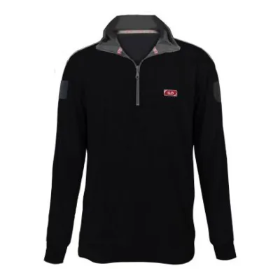 Sir Safety Sweatshirt zipped collar GD w/embroidery pulóverek és kardigán