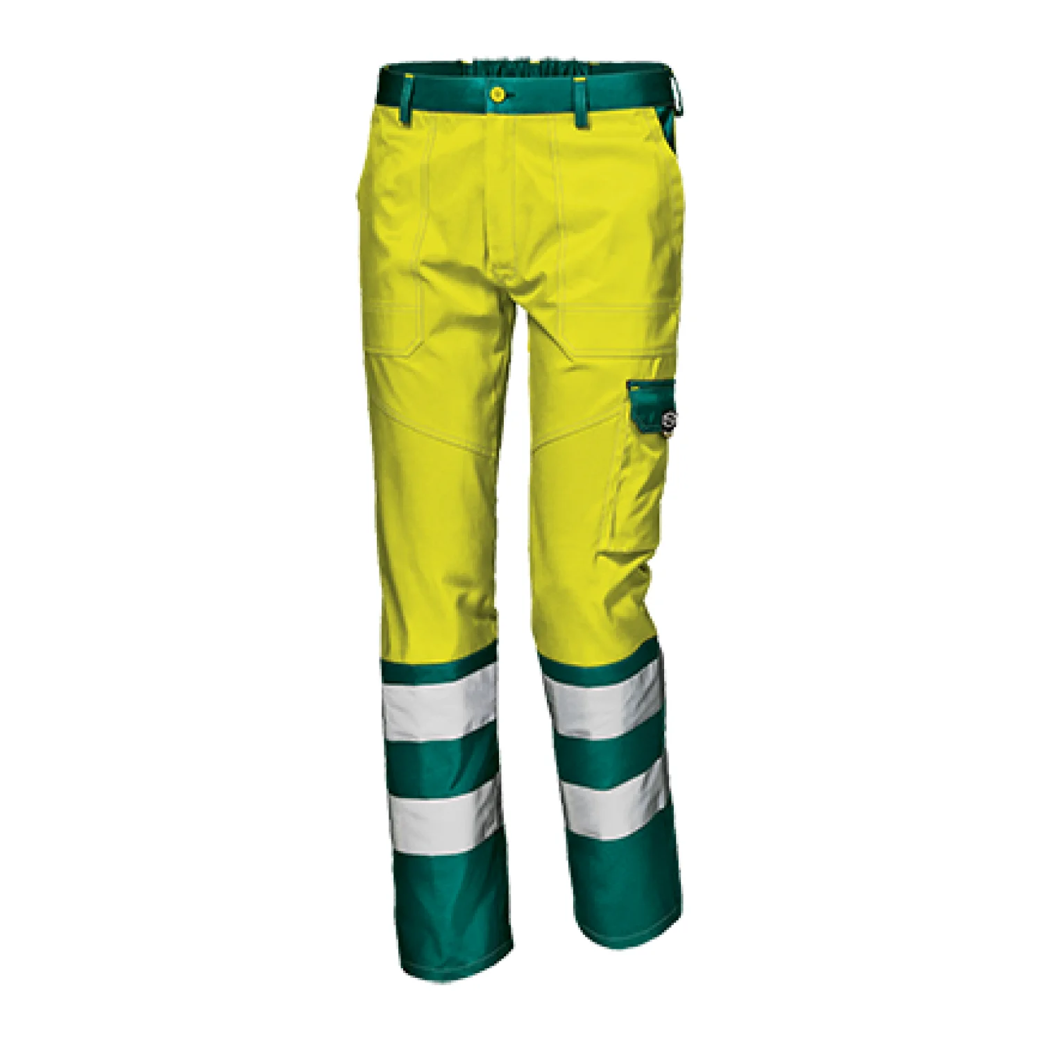 Sir Safety MISTRAL COLOR trousers HI-VIS YELLOW/GREEN