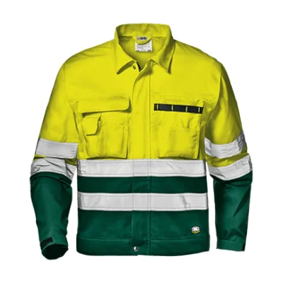 Sir Safety zöld COLOR kabát