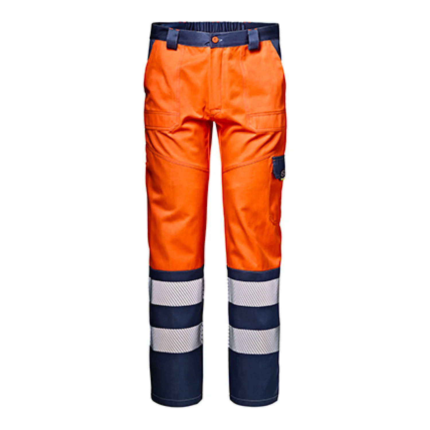 Sir Safety MISTRAL 200 trousers HI-VIS ORANGE/BLUE