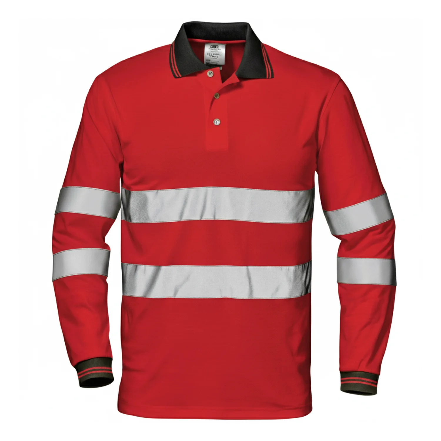Sir Safety MAX CONFORT polo shirt HI-VIS RED