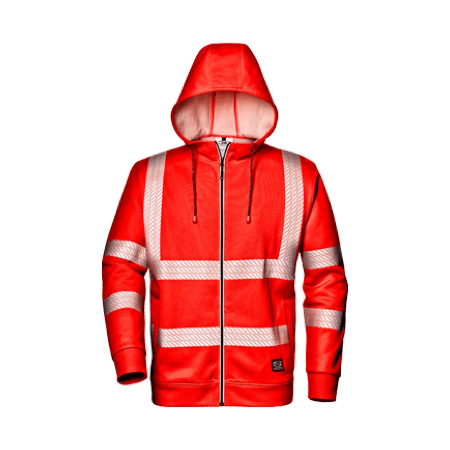 Sir Safety CIRCUS sweatshirt HI-VIS RED
