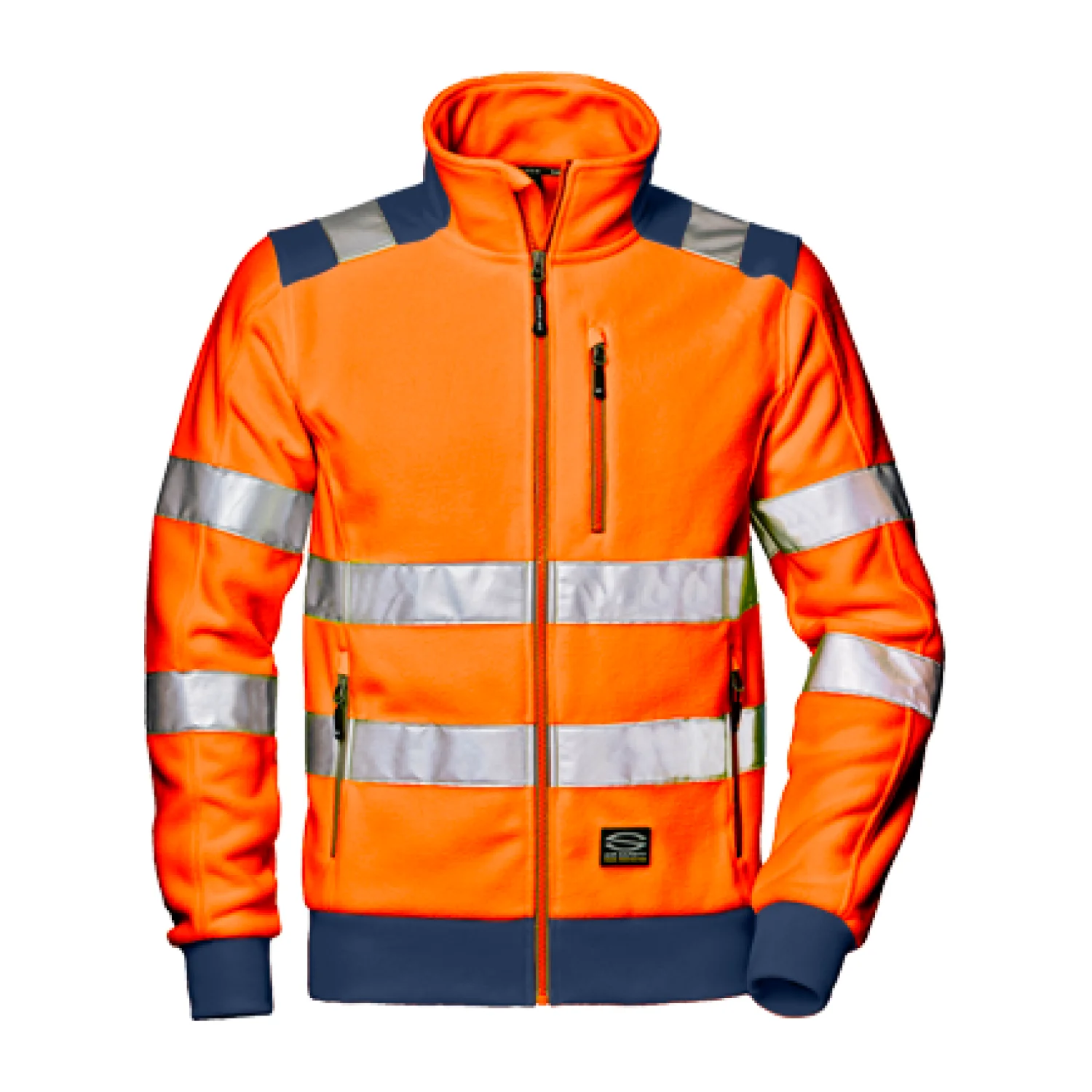 Sir Safety HI-VIS COMFORT fleece HI-VIS ORANGE/BLUE