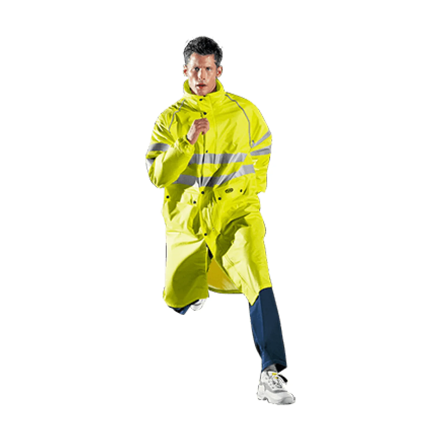 Sir Safety GLAMOUR long coat HI-VIS YELLOW