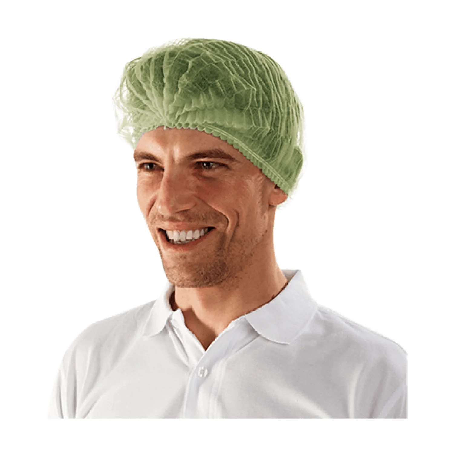 Sir Safety STRETCH cap (box 1000 pcs) GREEN