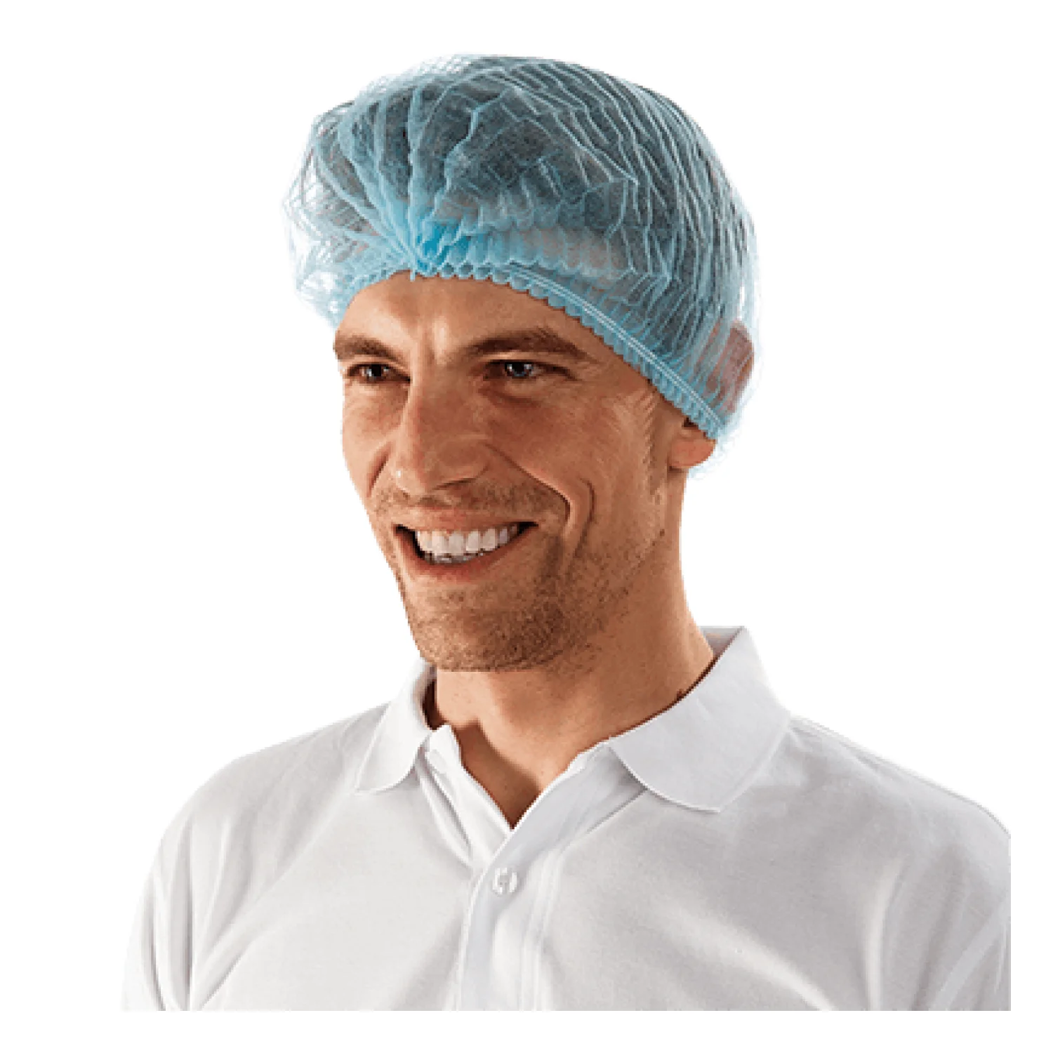 Sir Safety STRETCH cap (box 1000 pcs) LIGHT BLUE