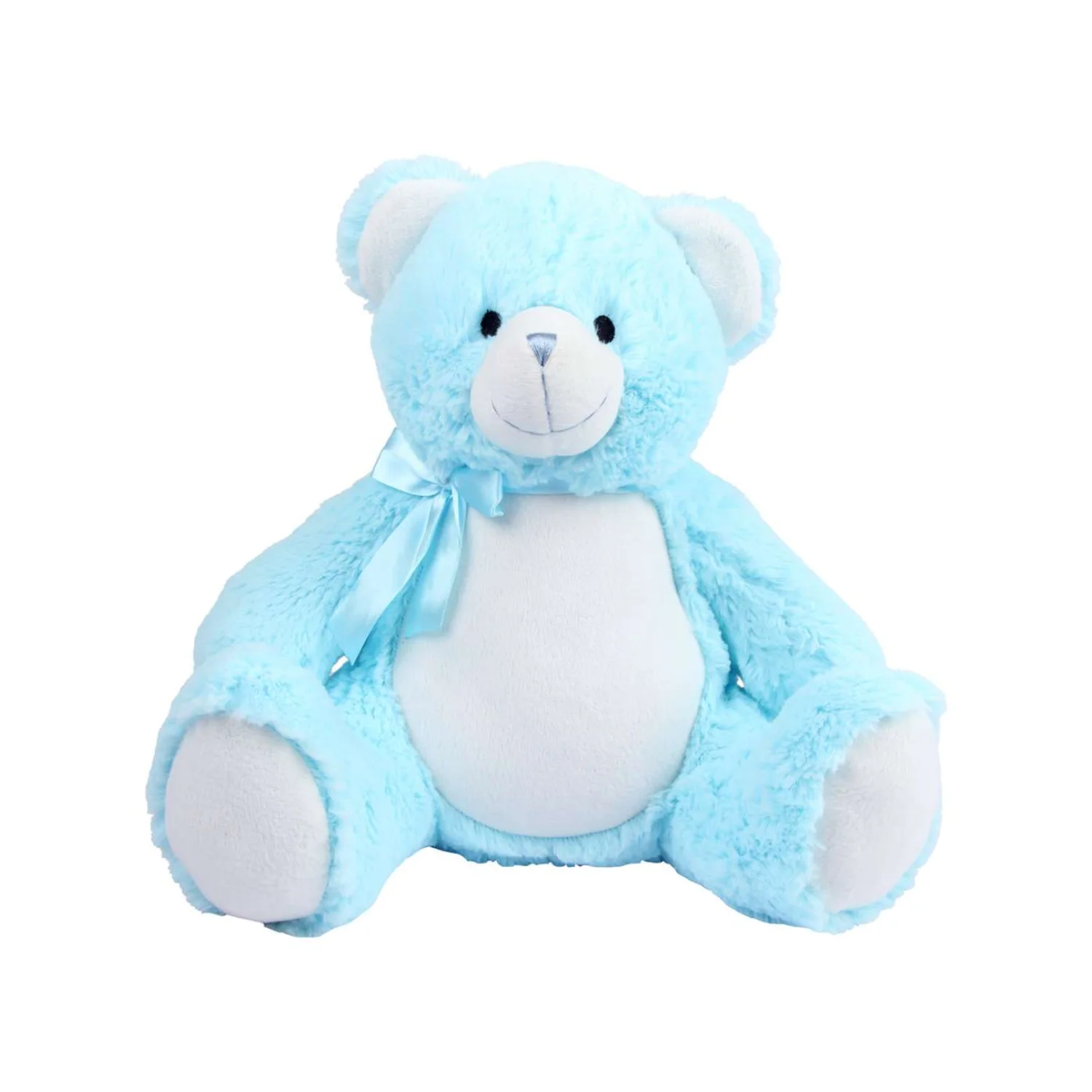 Mumbles Zippie újszülött mackó plüss játék Blue