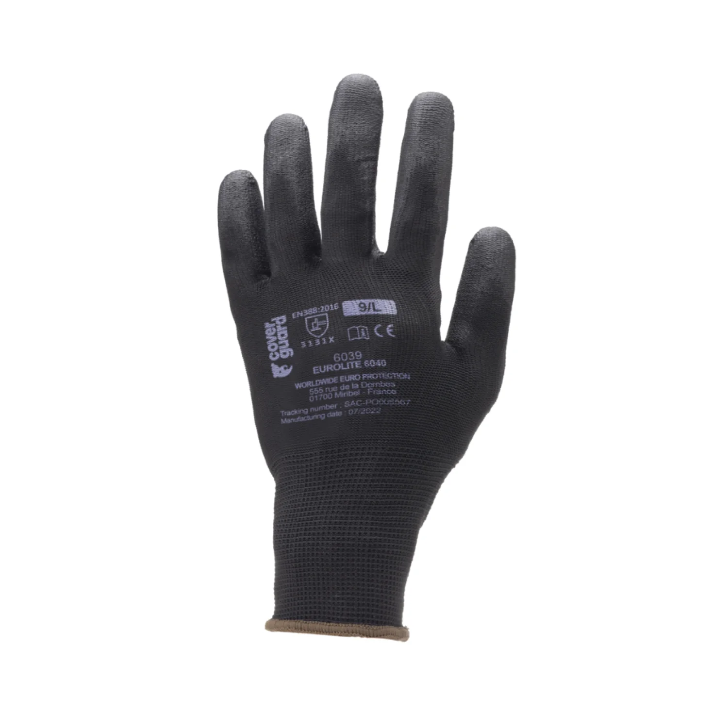 Coverguard EUROLITE 6040 Fekete