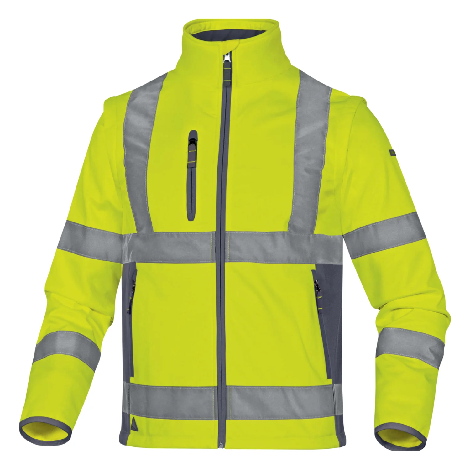 Delta Plus MOONLIGHT2 kabát fluo ncs Fluo sárga-Szürke