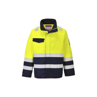 Portwest Hi-Vis Modaflame munkakabát kabátok és